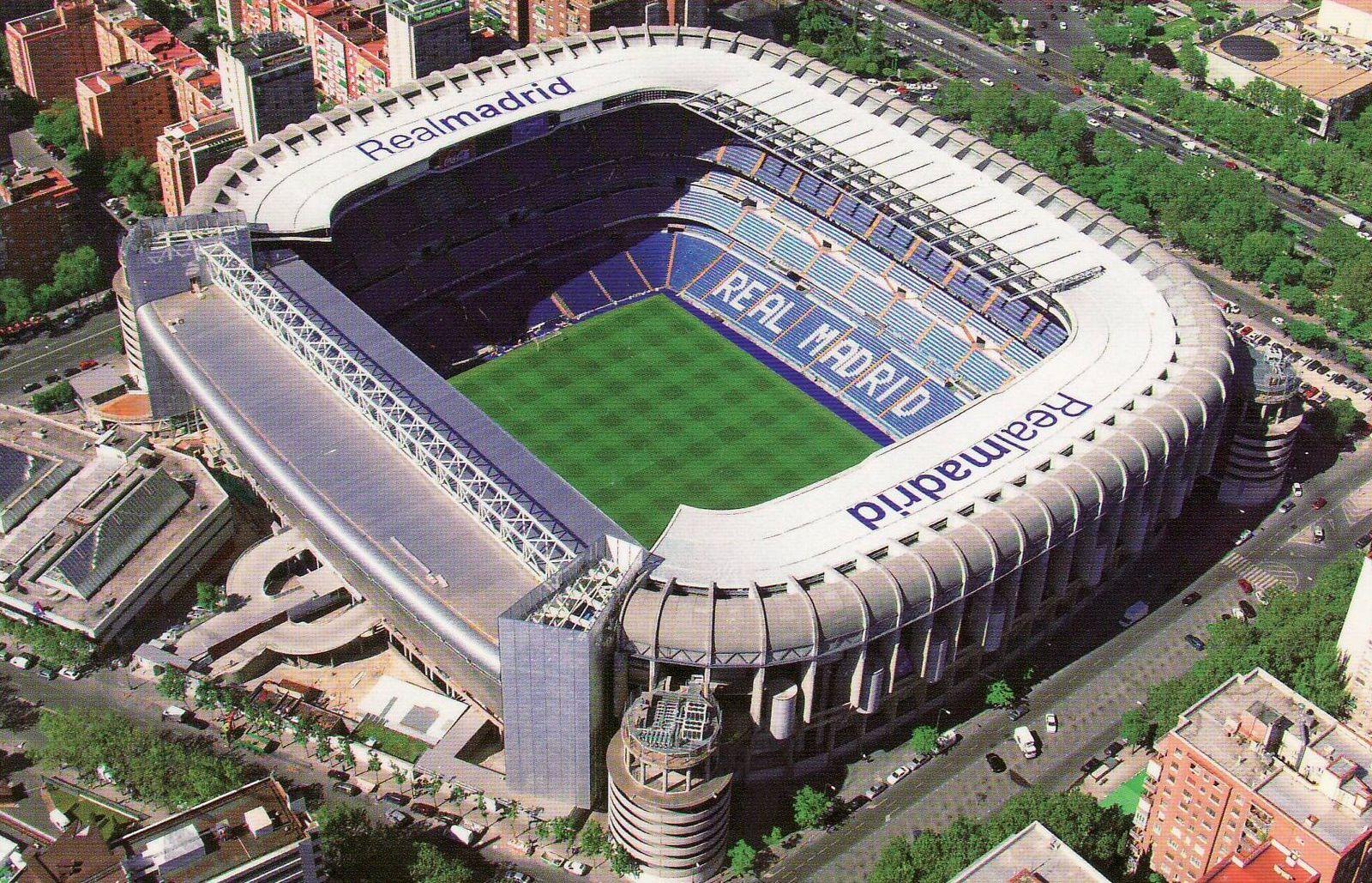 Real Madrid Santiago Bernabeu stadium wallpaper