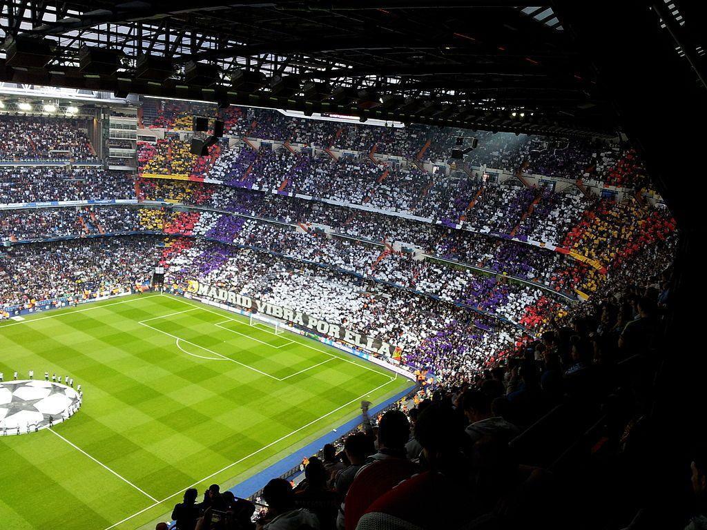 Santiago Bernabéu Stadium, Real Madrid Dortmund