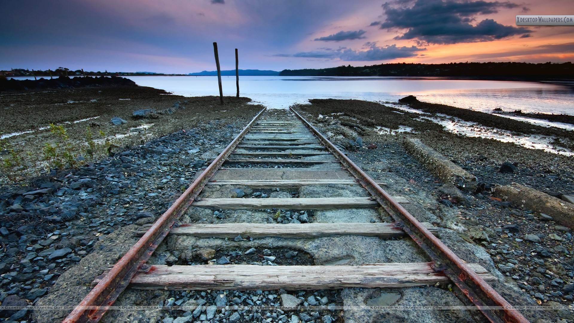 Railway Tracks Wallpaper, Photo & Image in HD