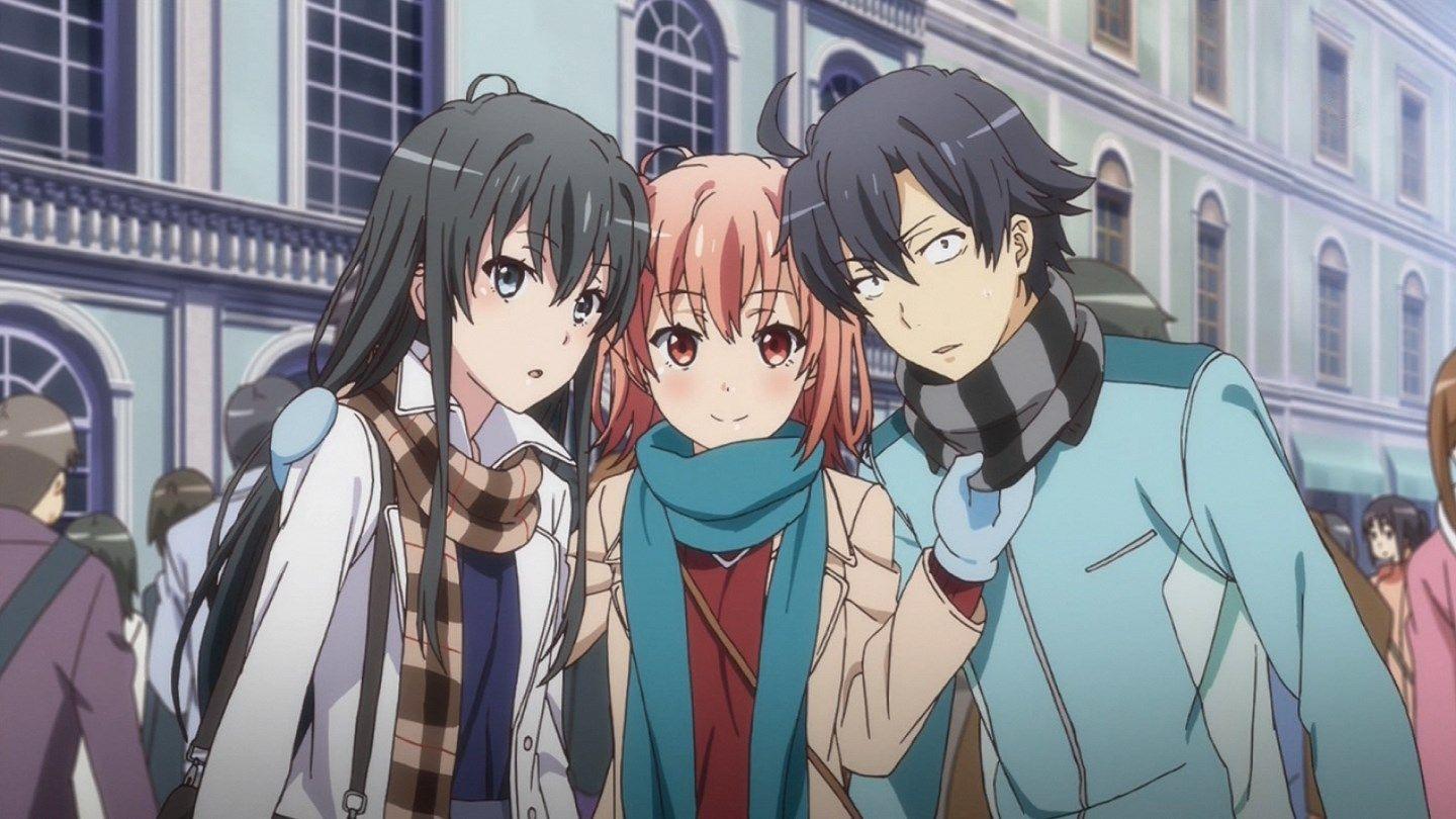 Yukinoshita Yukino, Yuigahama Yui and Hikigaya Hachiman <333333