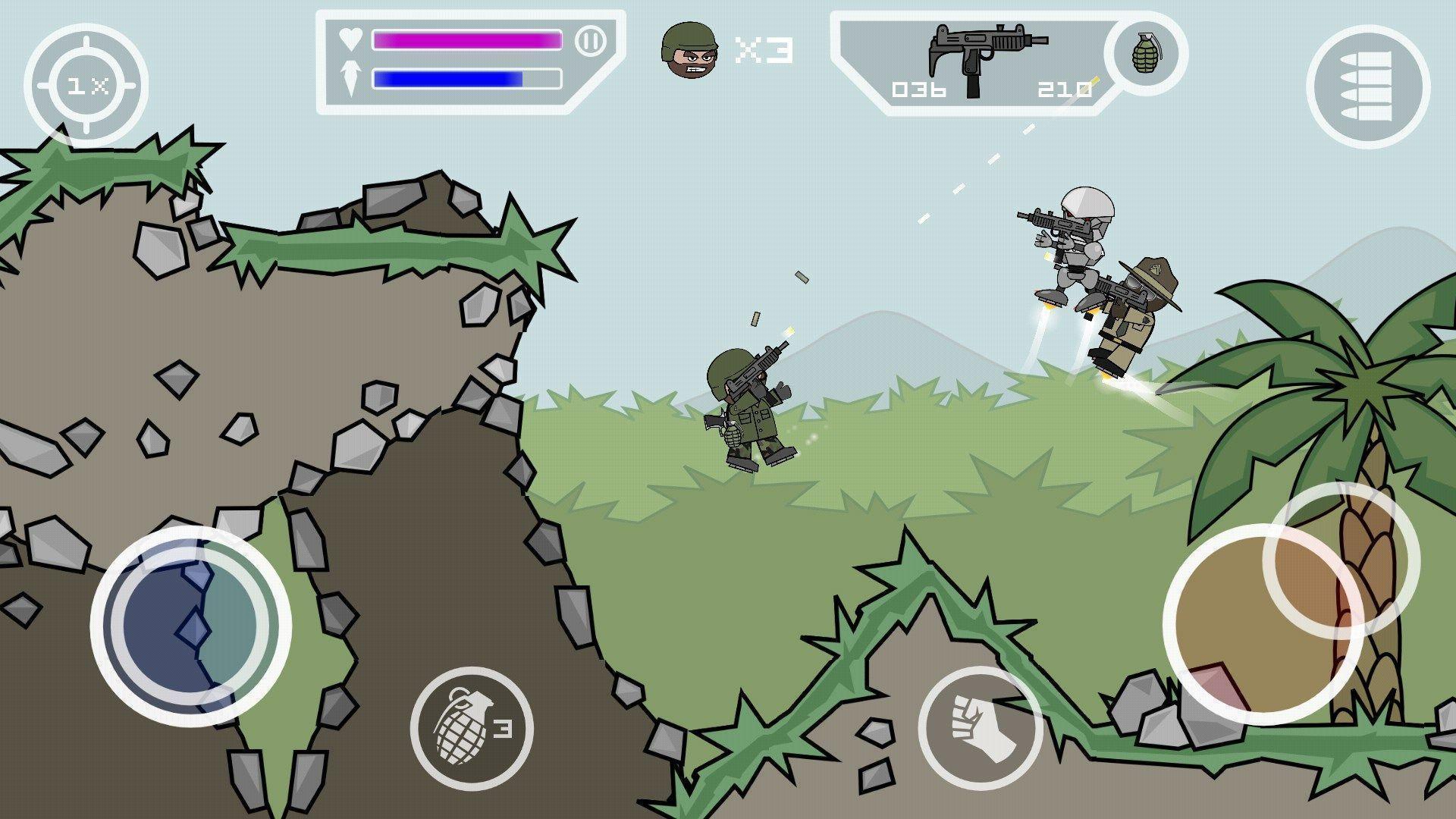 Doodle Army 2, Mini Militia v3.0.27 Android APK Hack Mod Download