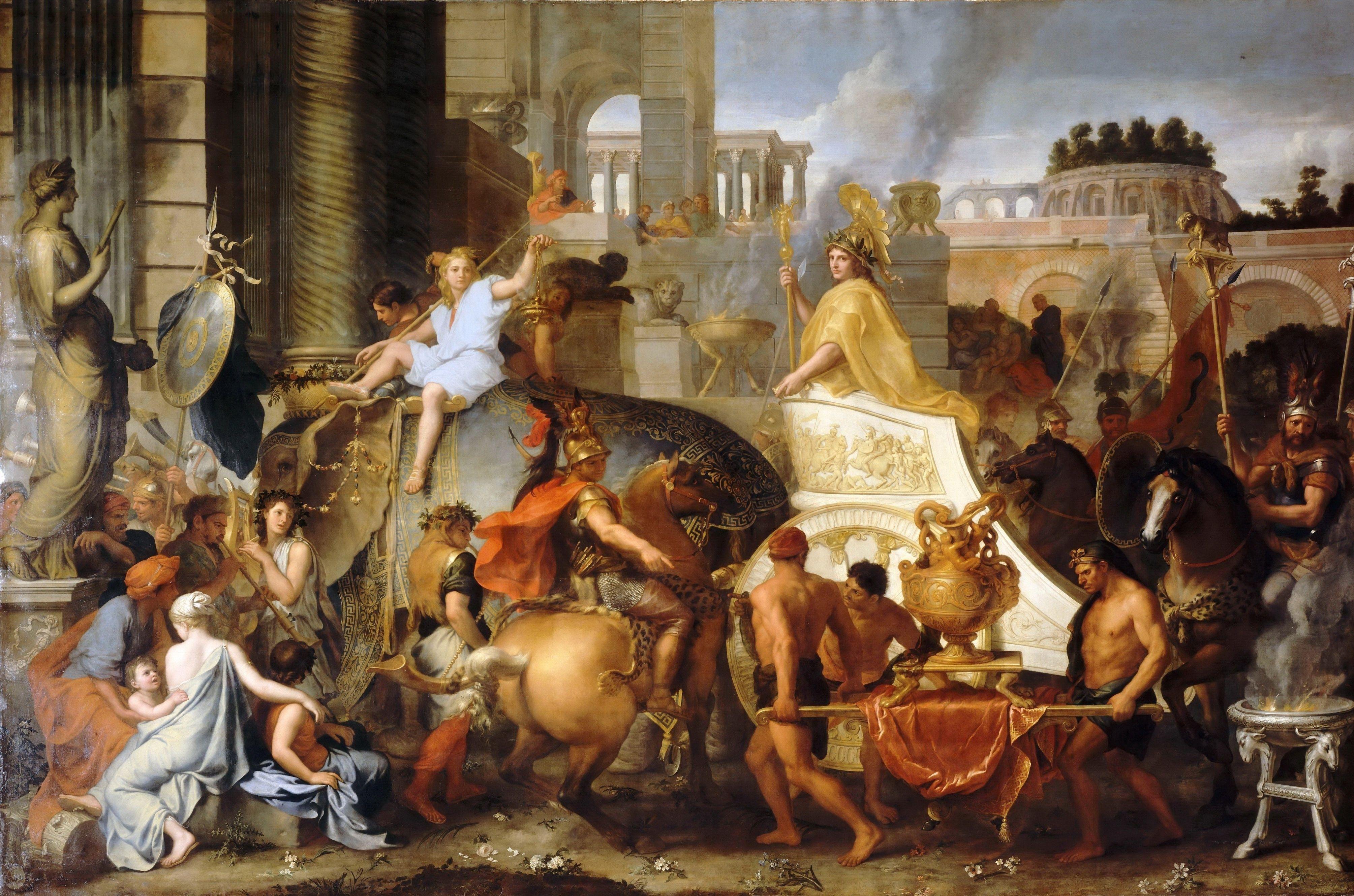 Charles Le Brun of Alexander into