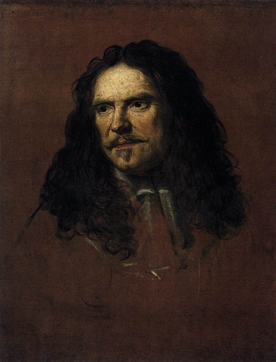 Portret van Henri de Turenne Voorstudie ca. 1665 Olieverf op