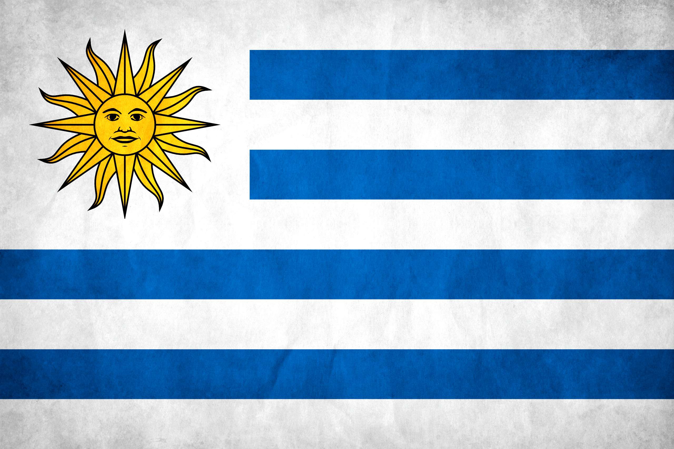 Flag of Uruguay HD Wallpaper