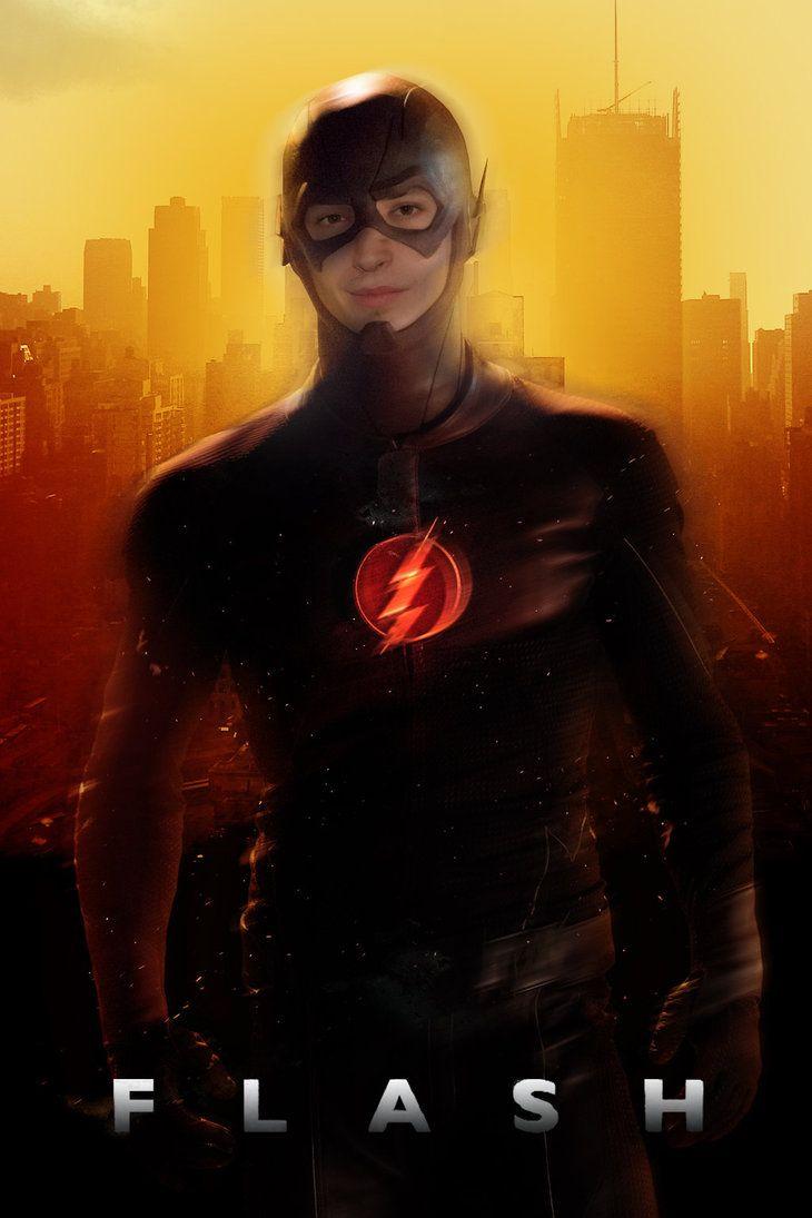 Ezra Miller The Flash Poster By Dan Zhbanov