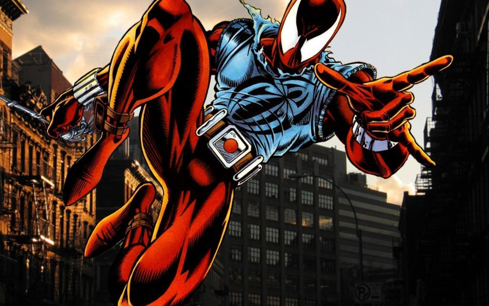 Comics superheroes marvel scarlet spider ben reilly wallpaper