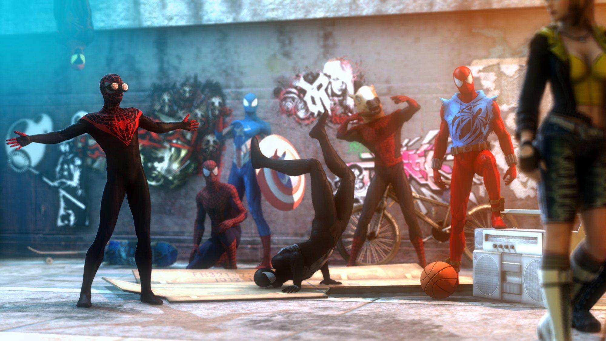 Spider Man Peter Parker Marvel Comics Symbiote Venom Scarlet