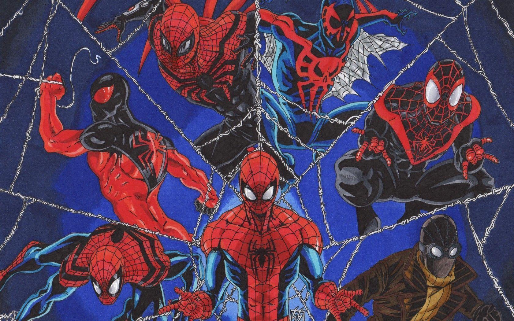 Scarlet Spider Wallpaper 4K