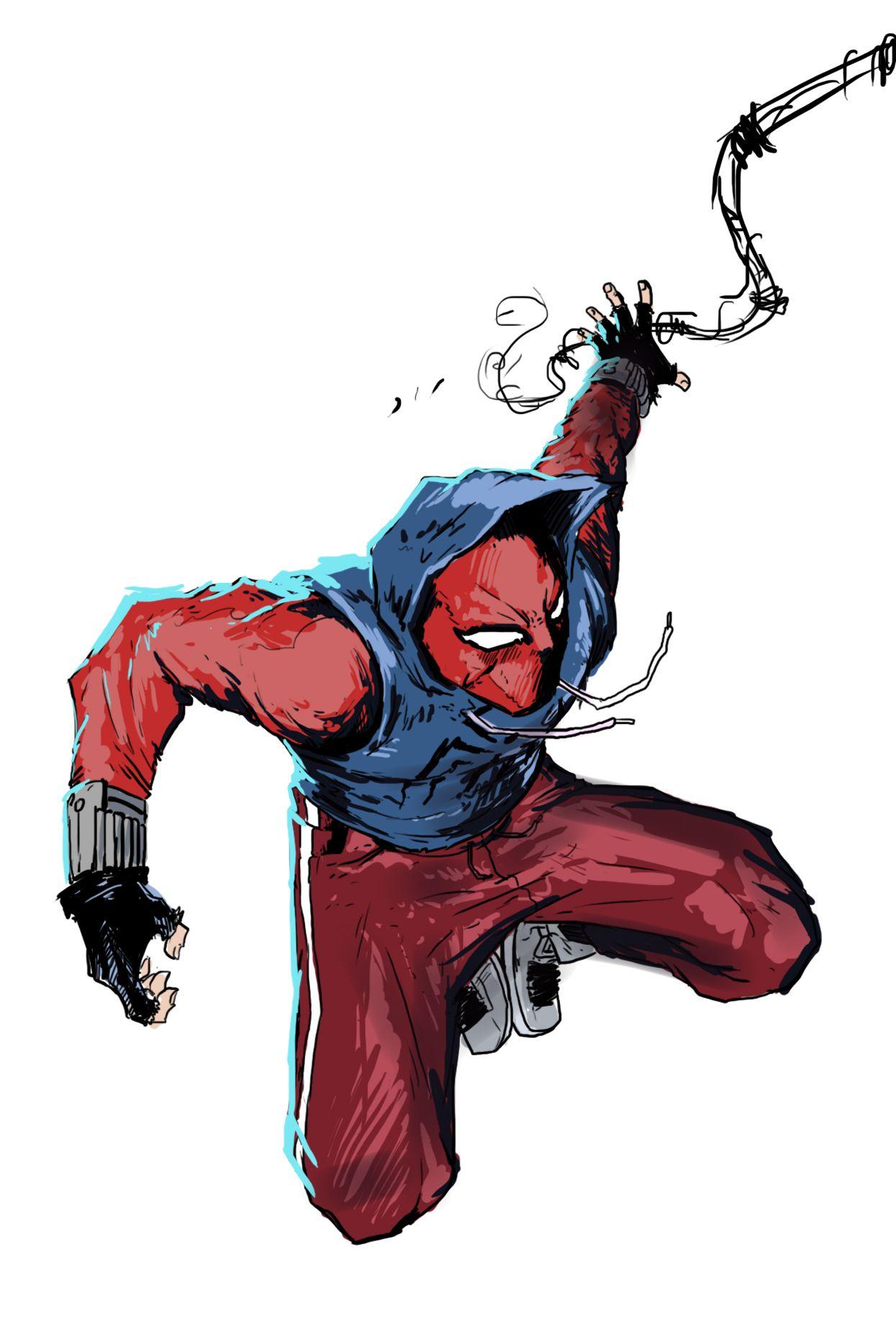 Scarlet Spider (Ben Reilly) Unmasked. Marvel Comics