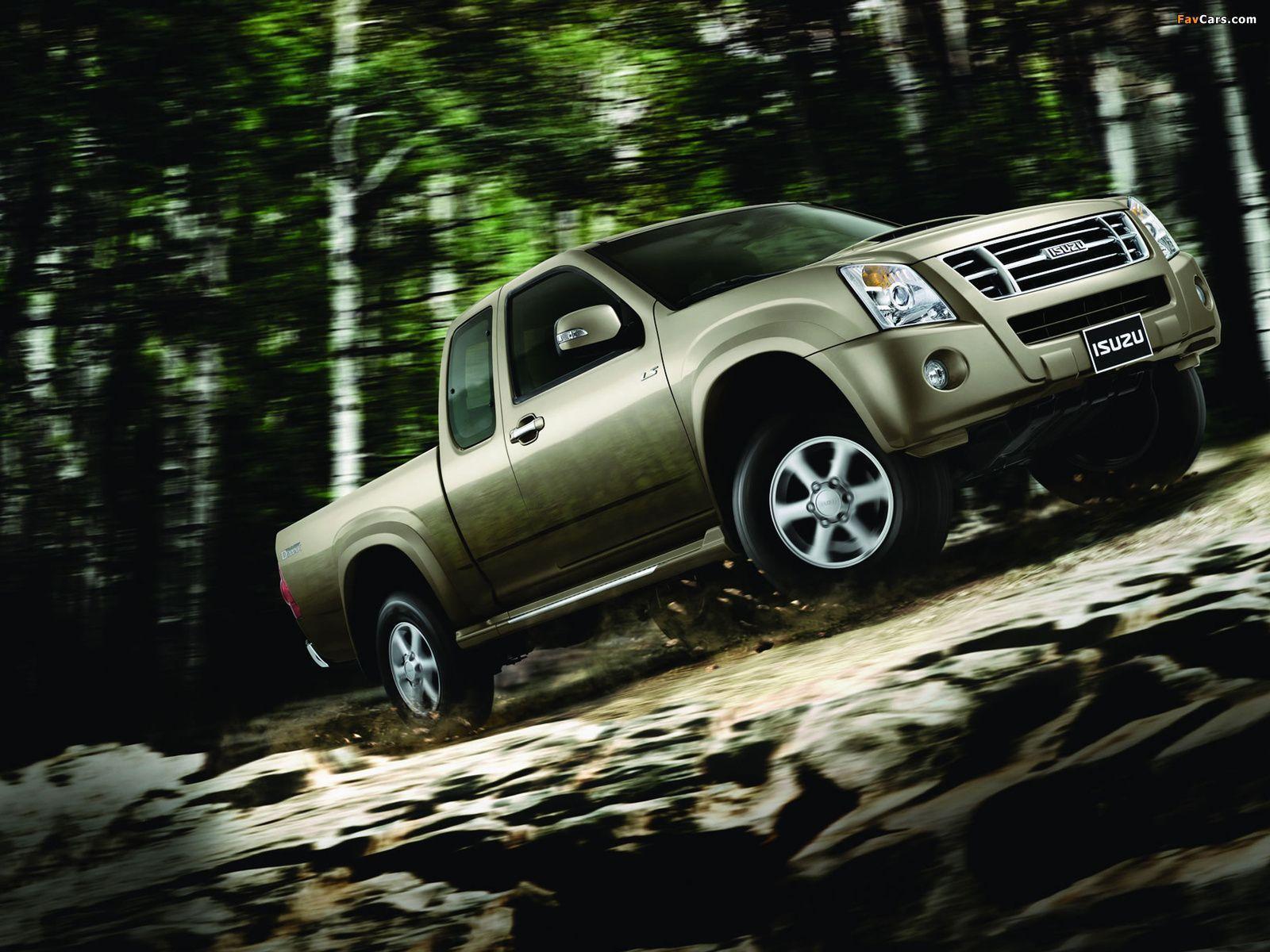 D Max Extended Cab 2006–10 Wallpaper