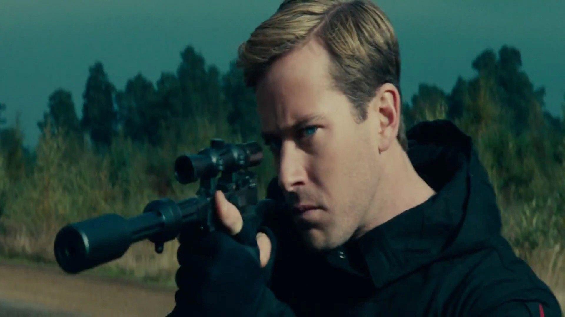 Actor Armie Hammer in US English Hollywood Film The Man from UNCLE