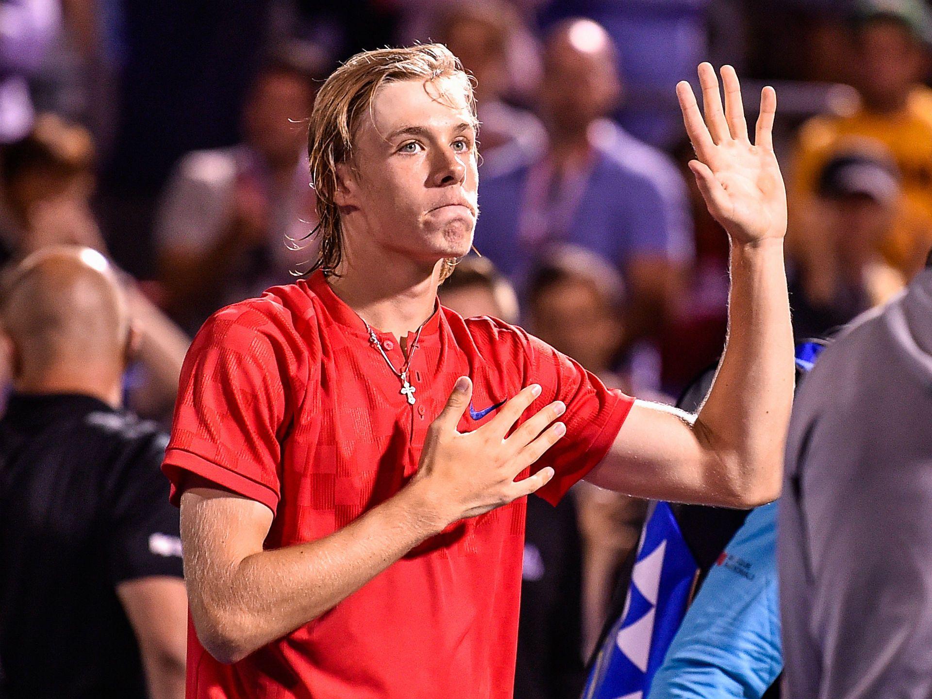 Breakout tennis star Shapovalov preparing for U.S. Open. Tennis