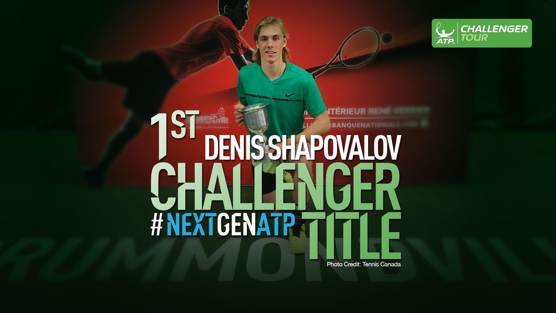Shapovalov Takes Maiden Challenger Title On Home Soil. ATP World