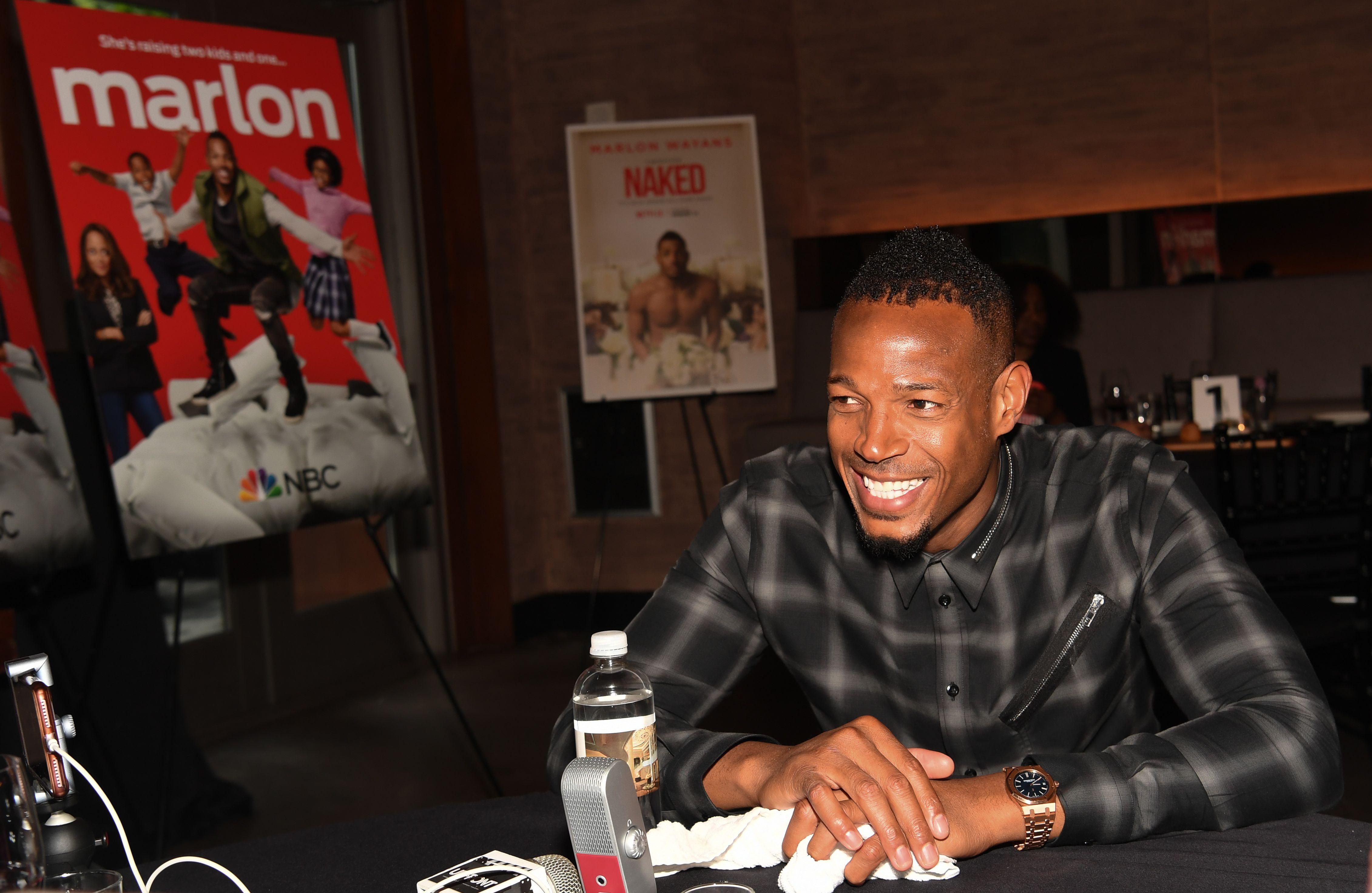 NBC + Marlon Wayans host ATL Press Dinner for #Marlon at STK