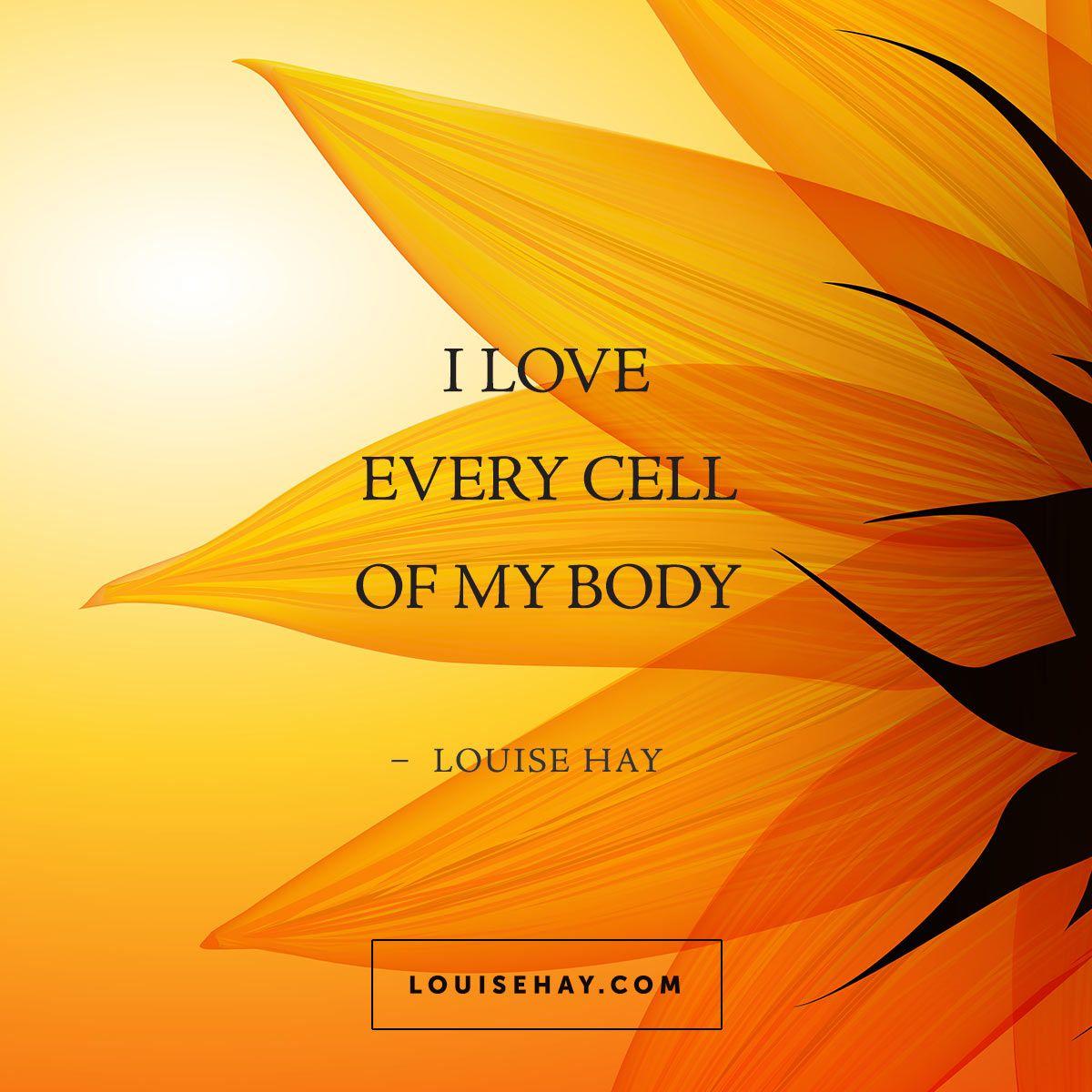 Daily Affirmations by. Louise hay affirmations, Louise hay
