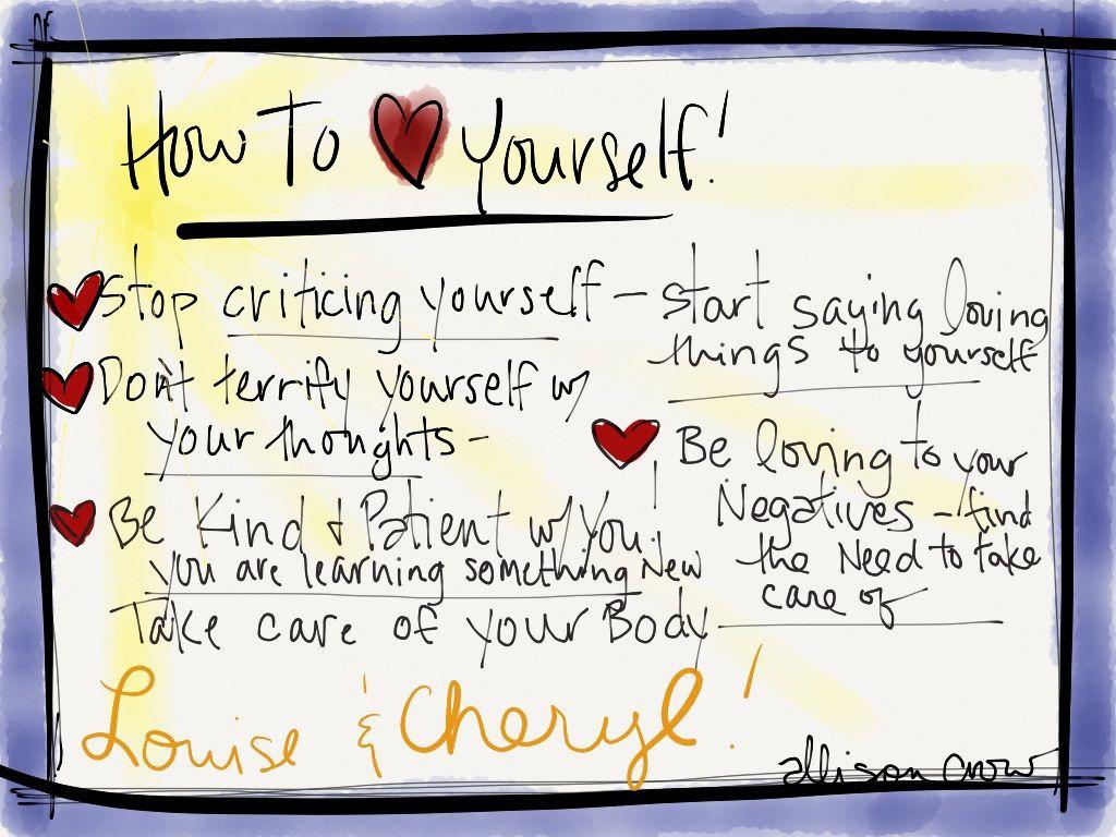 How to Love Your Self with Louise Hay Cheryl Richardson. Good