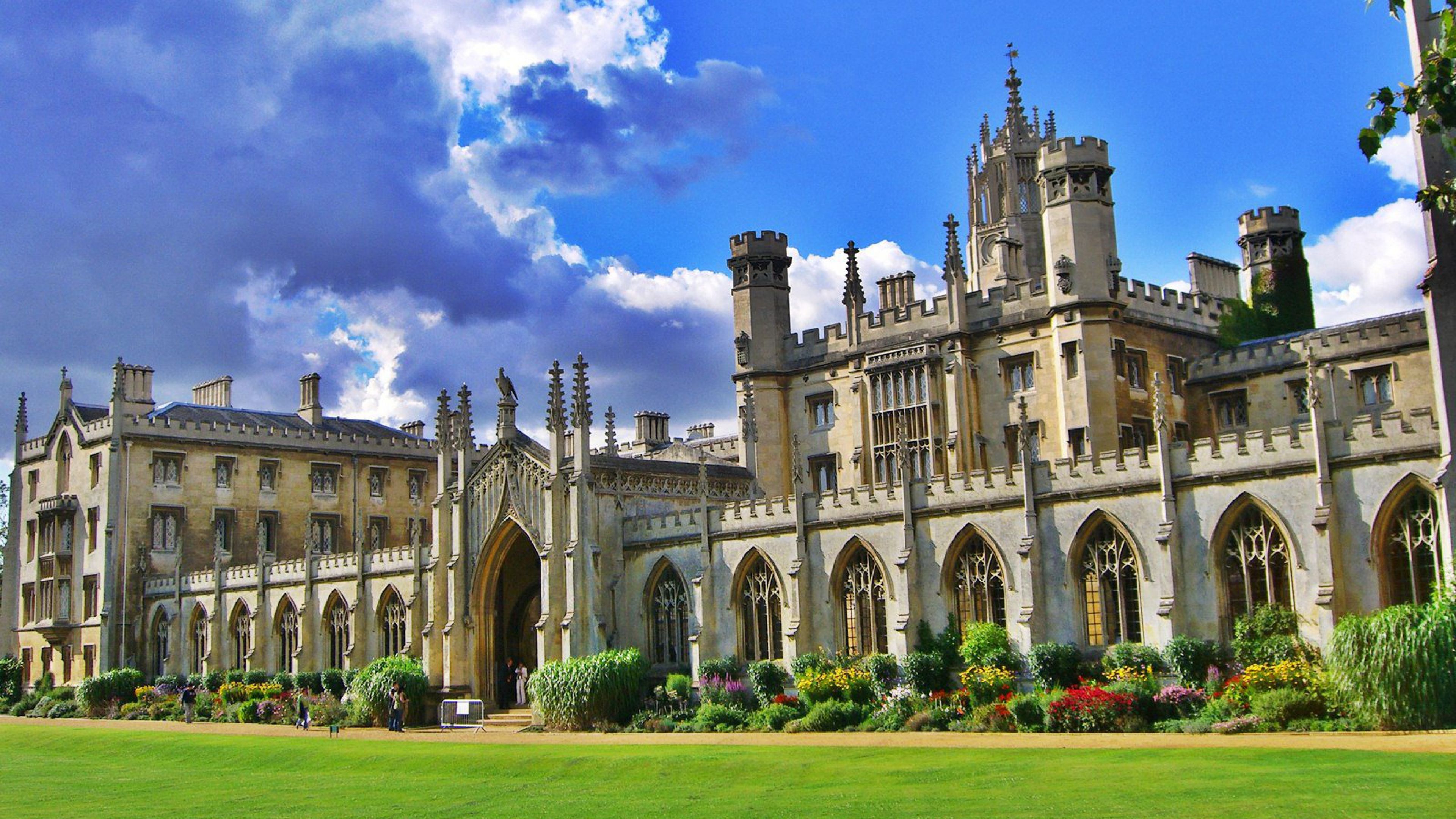 Download Wallpaper 3840x2160 University of cambridge, Cambridge