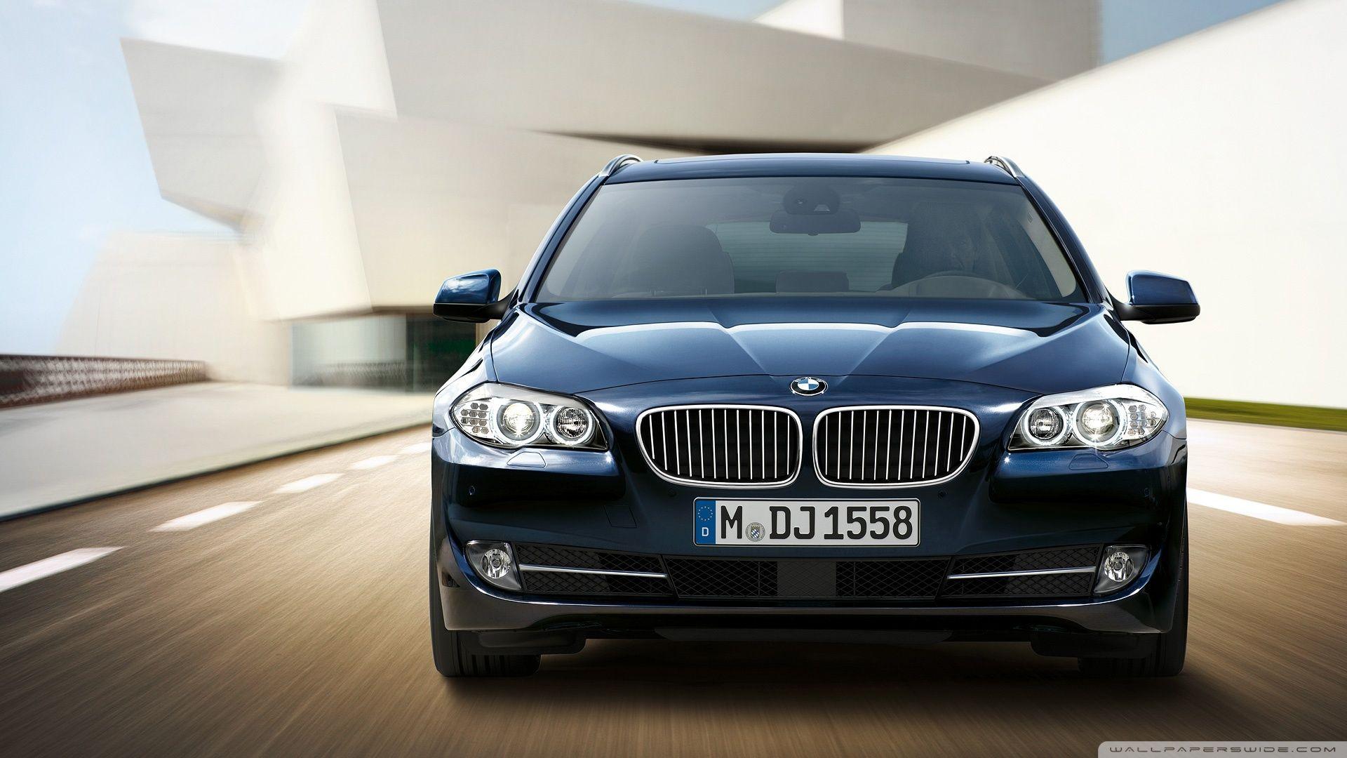 BMW 5 Series Touring F11 Exterior Design Front HD desktop