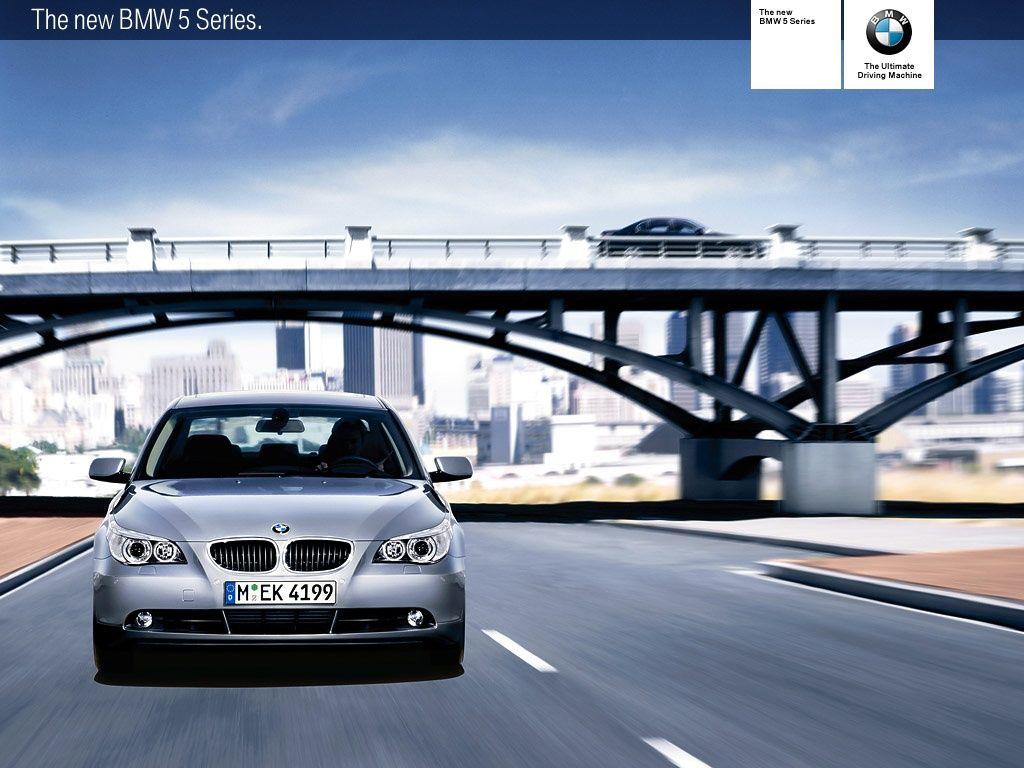 BMW 5 series 4 desktop PC and Mac wallpaper