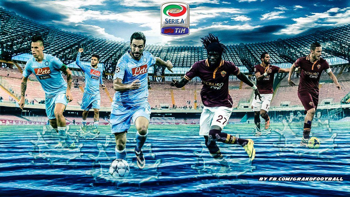 SSC Napoli Vs AS Roma by lionelkhouya