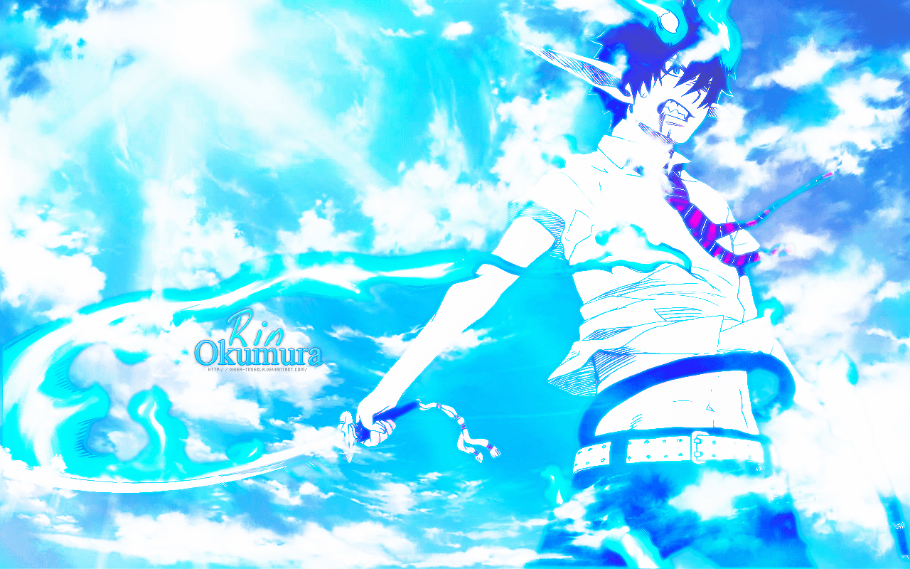 Rin Okumura Wallpaper By Dhiea Tiniebla