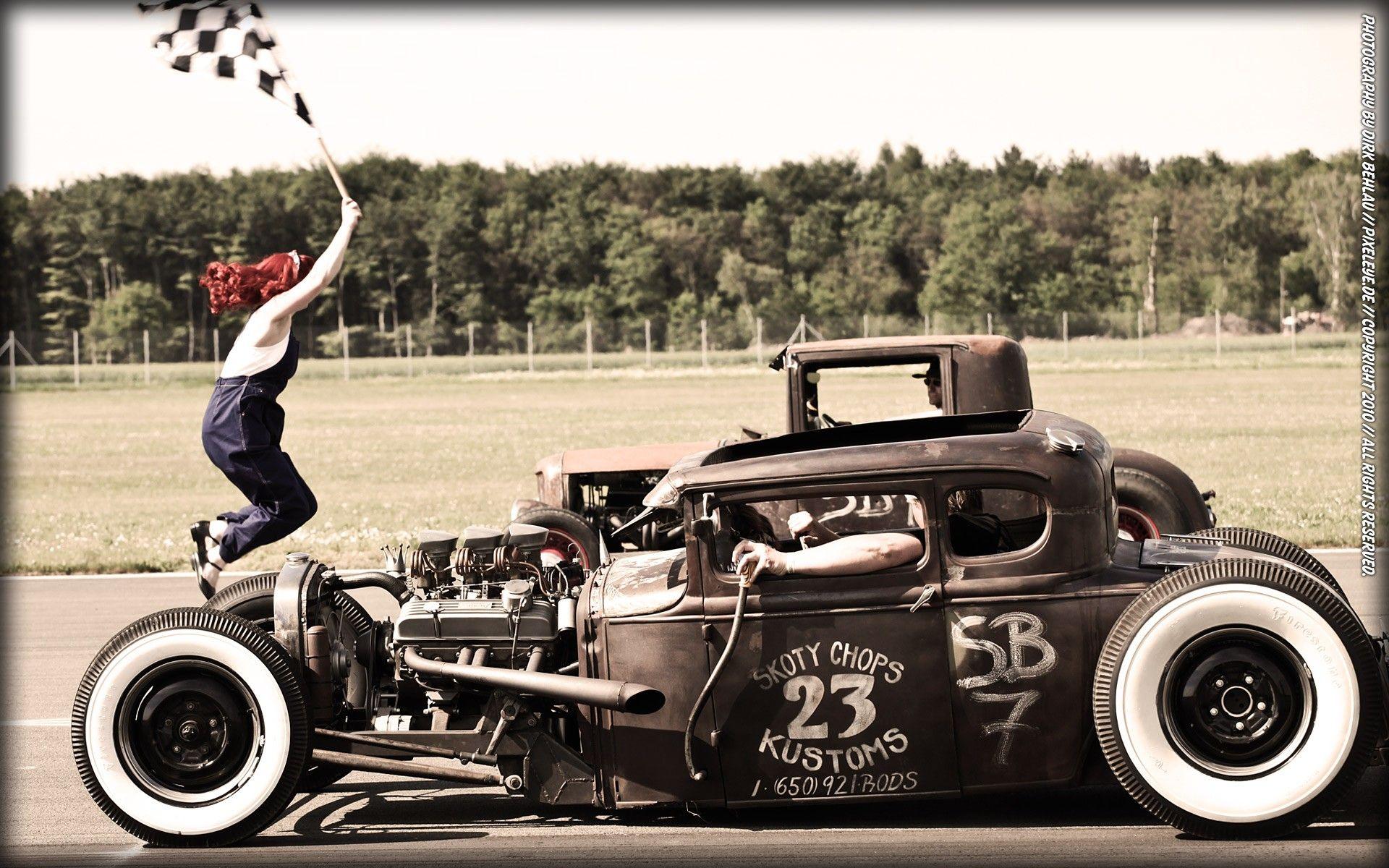 Rat Rod Girls Wallpaper