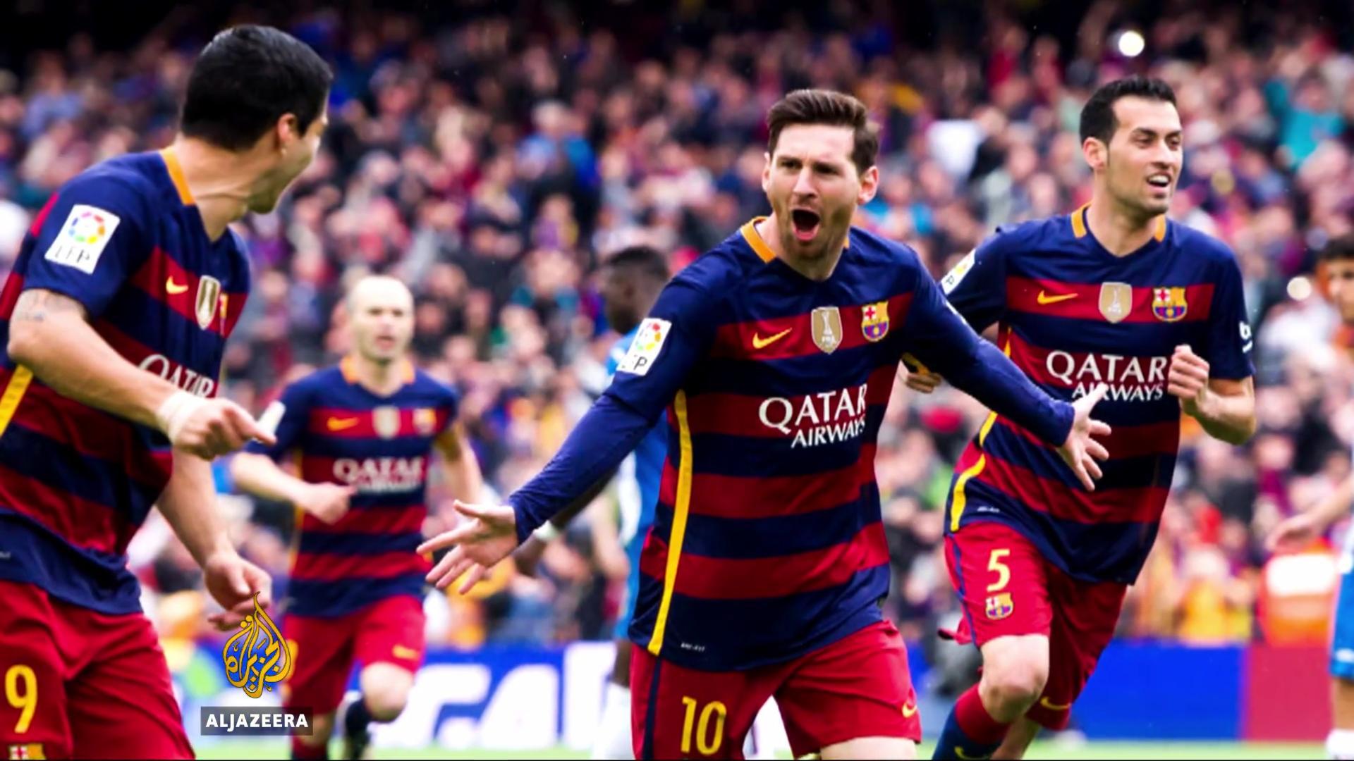 Barcelona Players In Action Wallpaper: Players, Teams, Leagues
