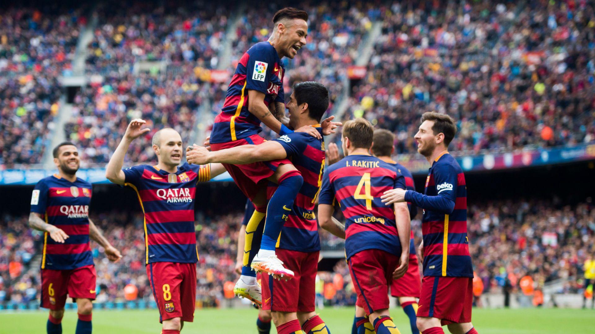 Barcelona Players Celebrations After Victory2 Wallpaper: Players