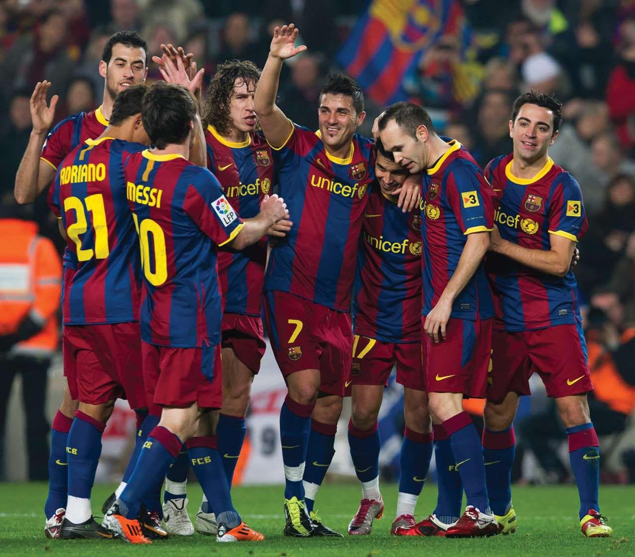 Top football players barcelona fc photo wallpaper barcelona team
