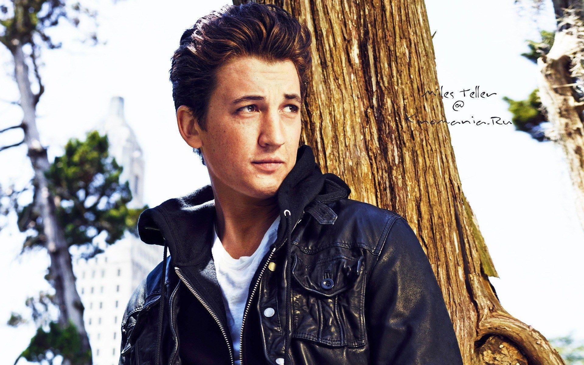Wallpaper portrait actor shirt photoshoot Miles Teller Miles Teller  Bleed for This Rich Fury images for desktop section мужчины  download