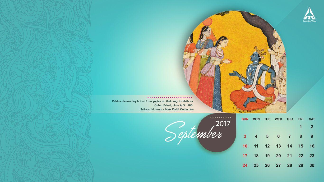 Calendar 2017 September Wallpaper