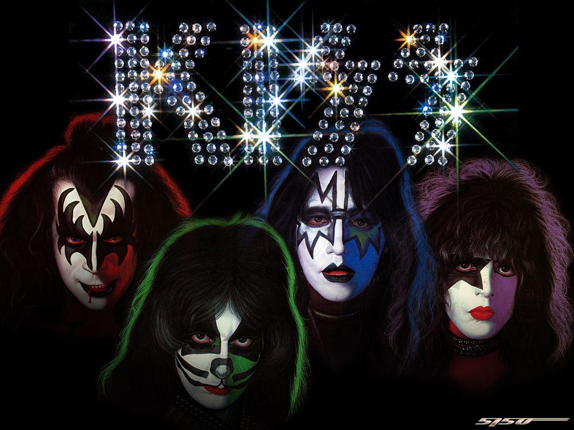 Free Rock Band Kiss Wallpaper
