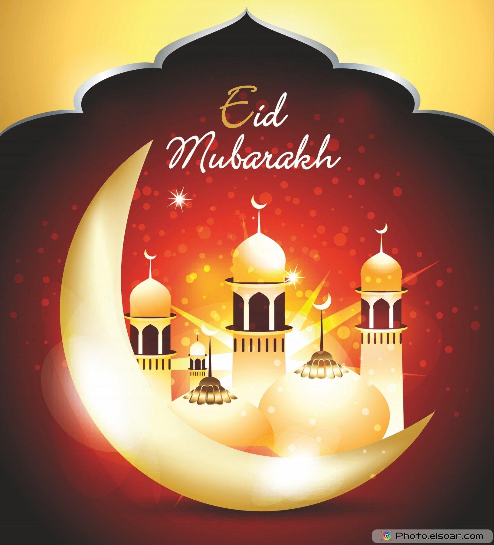 Download Eid Mubarak Free HD Wallpaper + Image • Elsoar