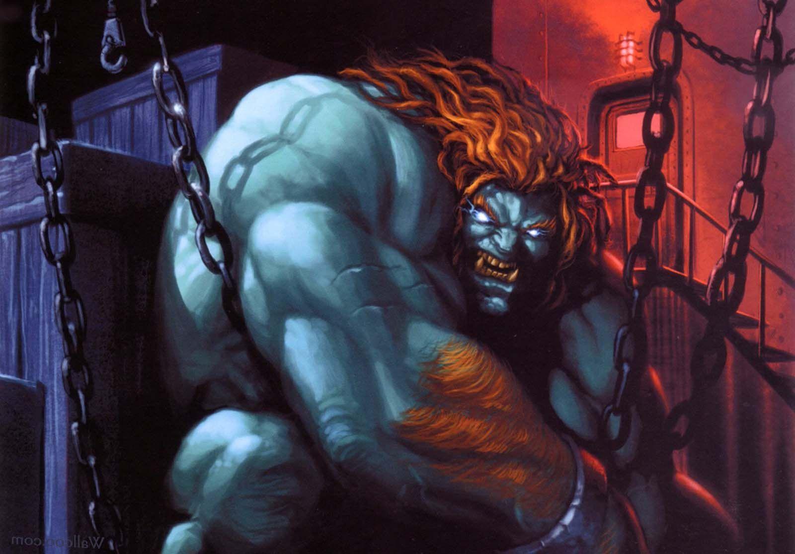 Street Fighter Blanka Wallpaper HD / Desktop and Mobile Background