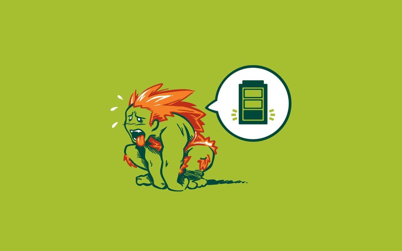 Street Fighter, battery, Blanka wallpaper