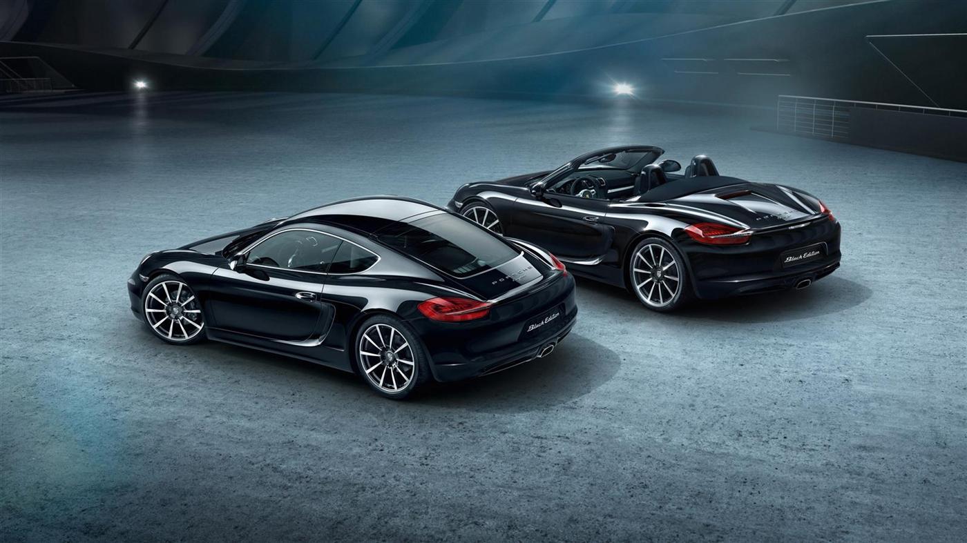 The New Porsche Cayman Black Edition