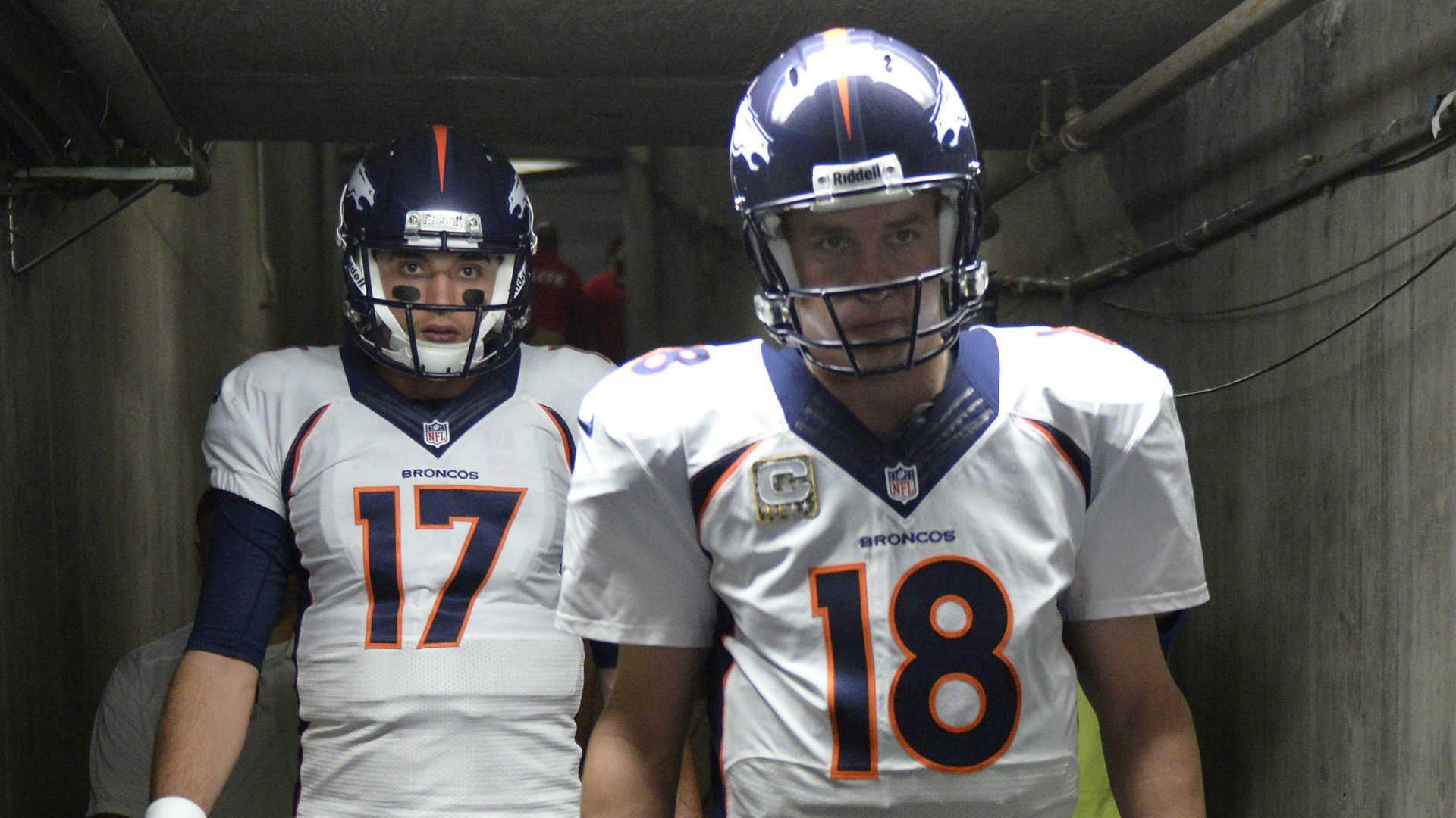 Hold your horses on Brock Osweiler over Peyton Manning for Broncos