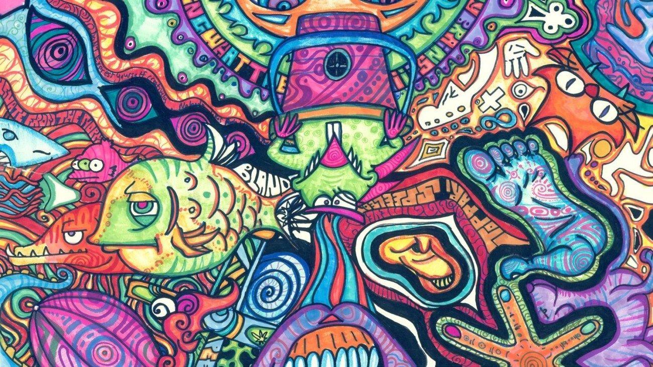 Psychedelic Art Wallpaper HD