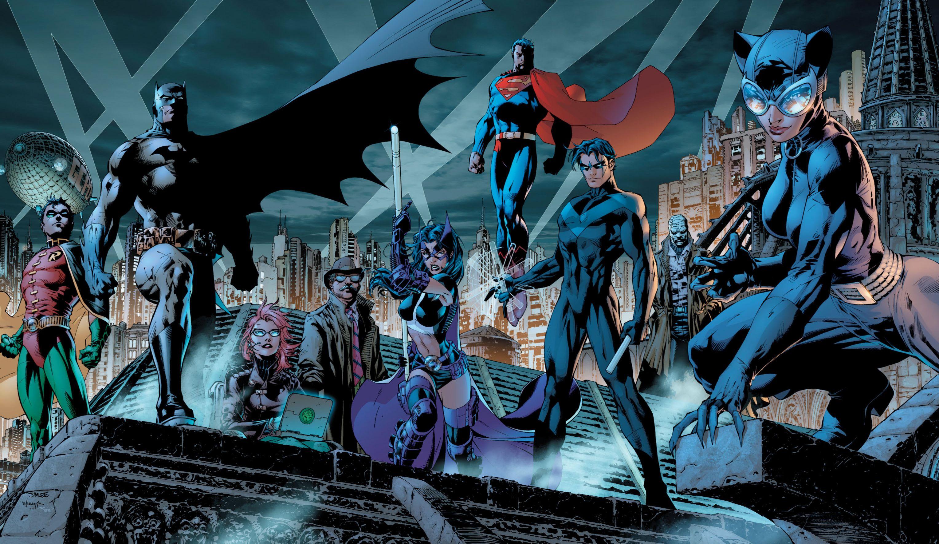 Batman Bat Family Wallpaper