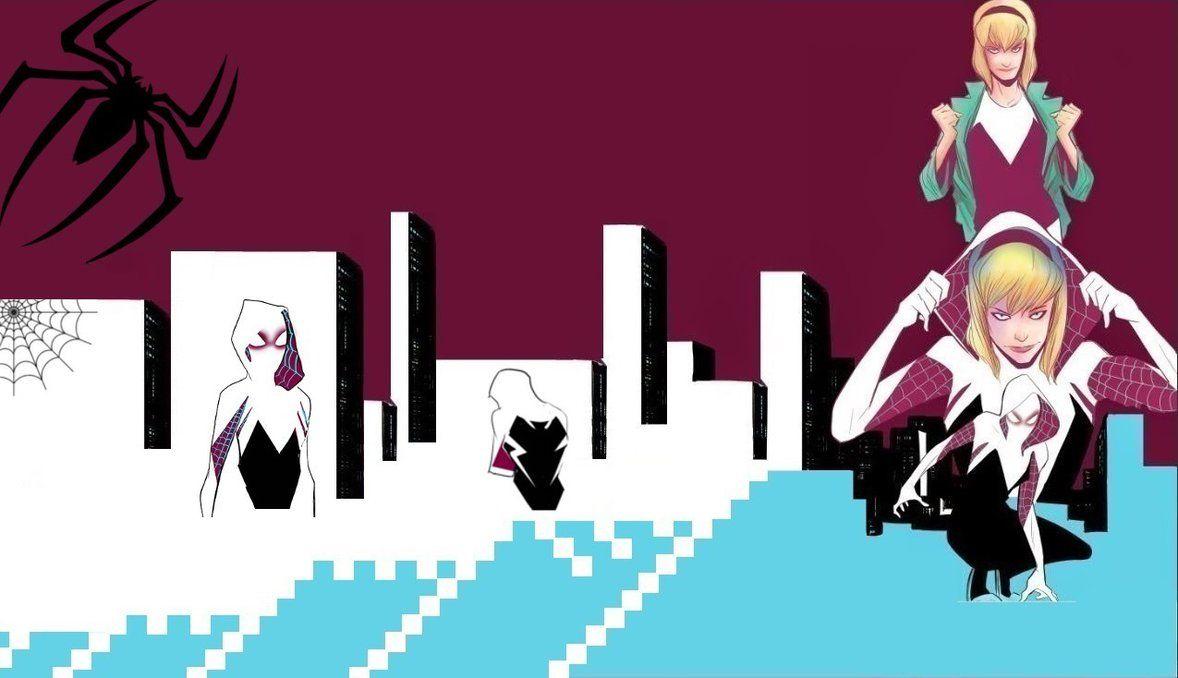 Spider Woman (Gwen Stacy) Wallpaper