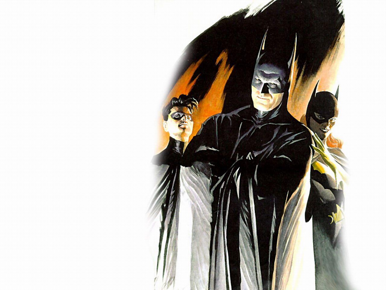 Batman Family by Alex Ross #batman #wallpaper #alexross #batfamily