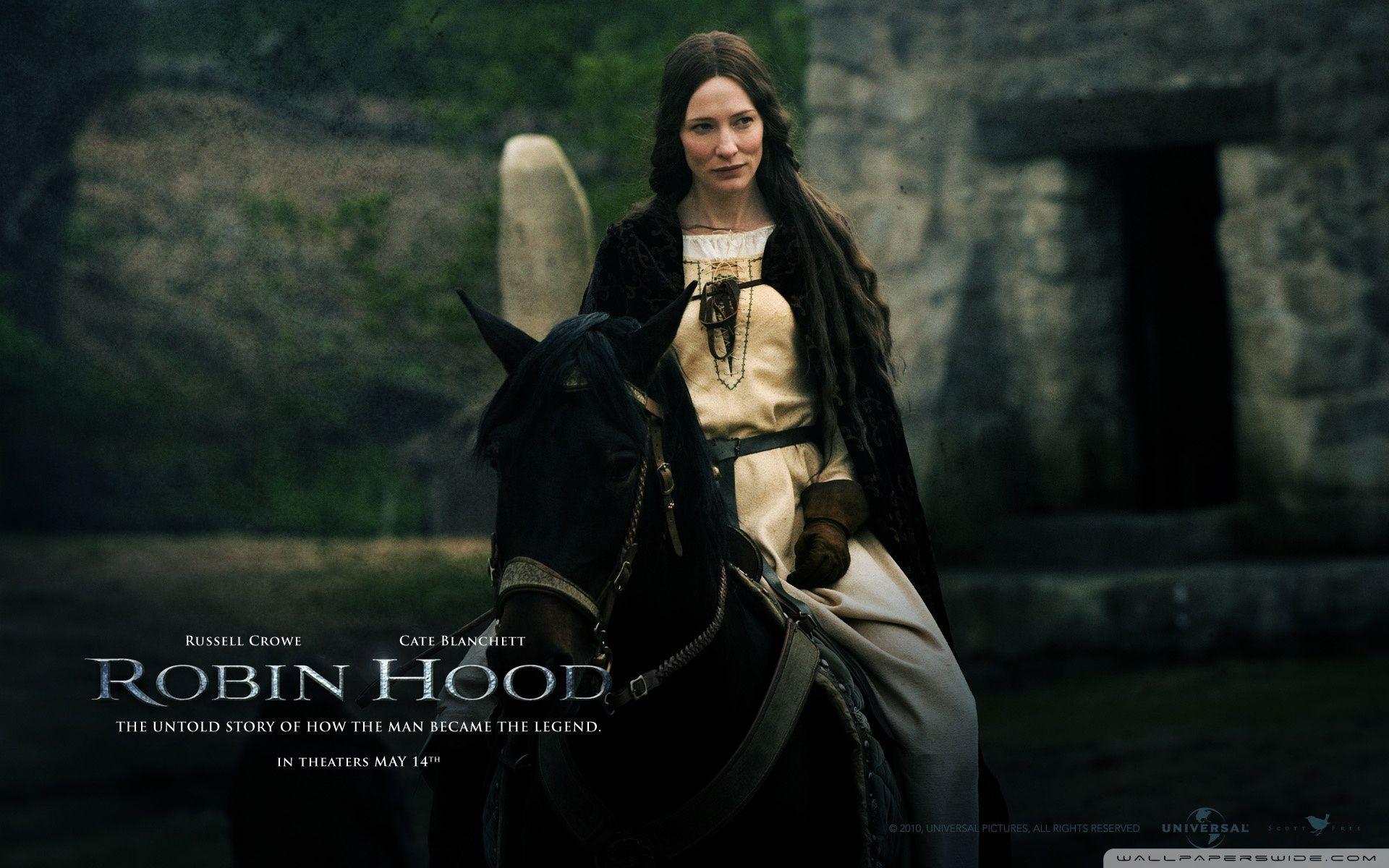 Cate Blanchett as Lady Marian, Robin Hood HD desktop wallpaper