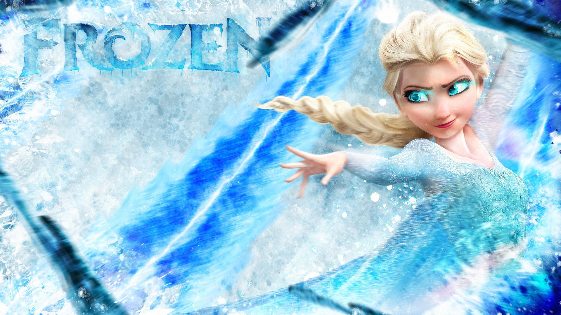 HD Frozen Disney Elsa Eyes Wallpaper