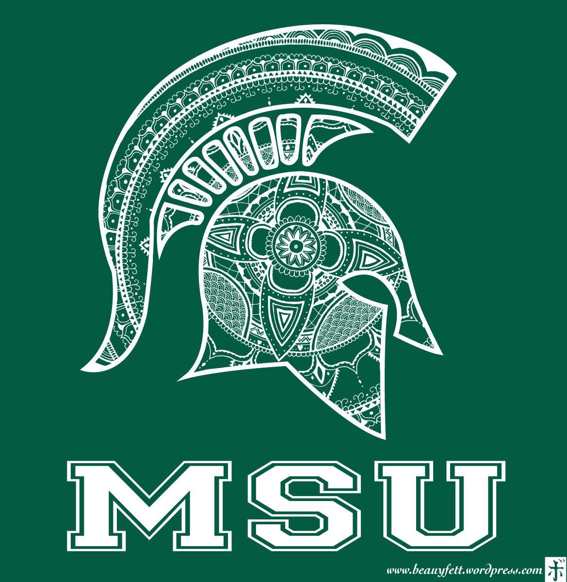Michigan State Spartans Football Logo 61831