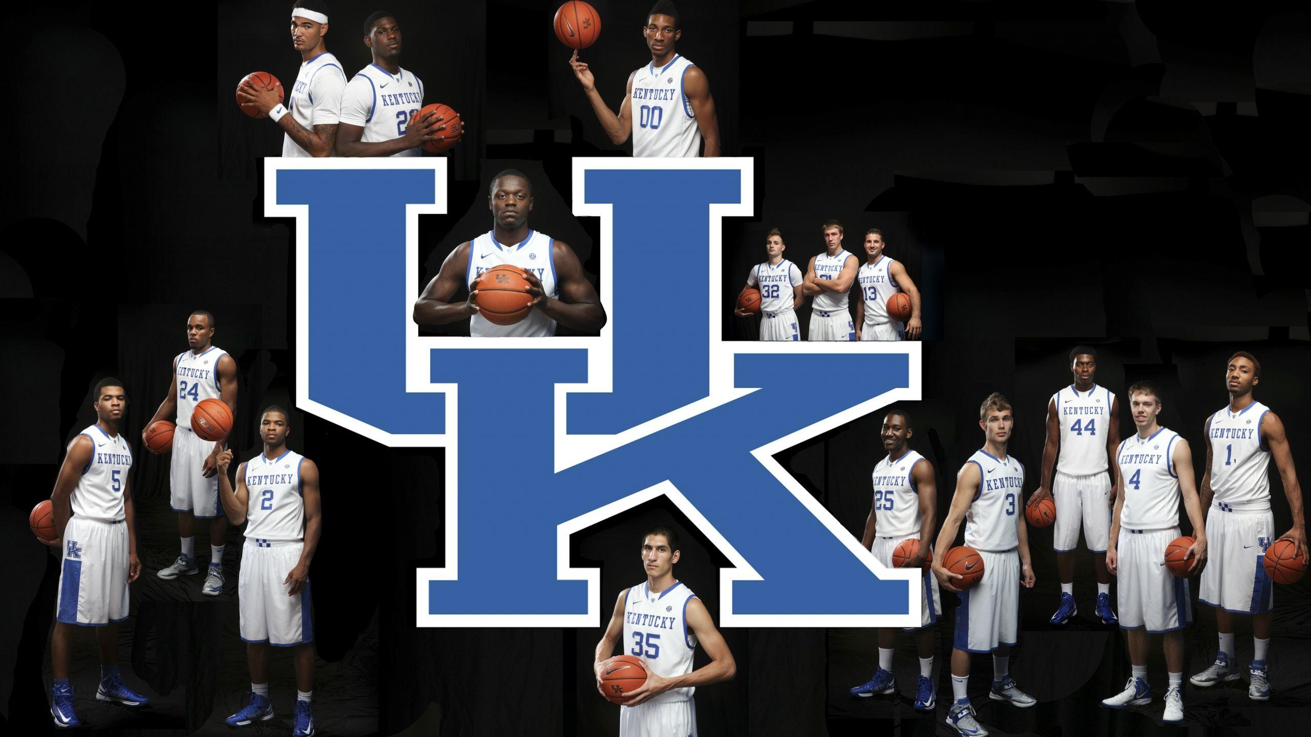 Download Wallpaper 2560x1440 Kentucky basketball, Kentucky