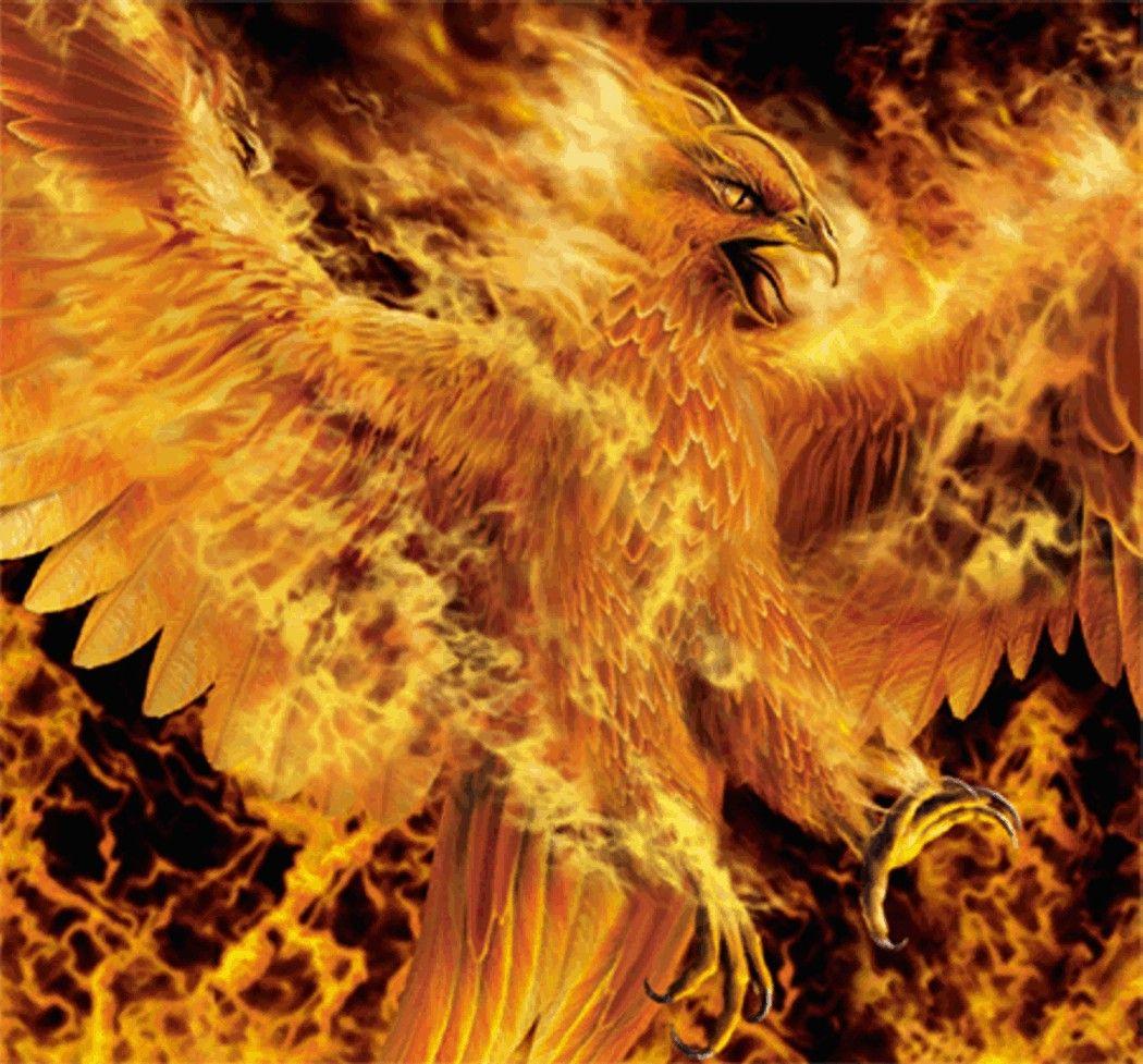 Nothing says fire like a Phoenix. Elements: Fire