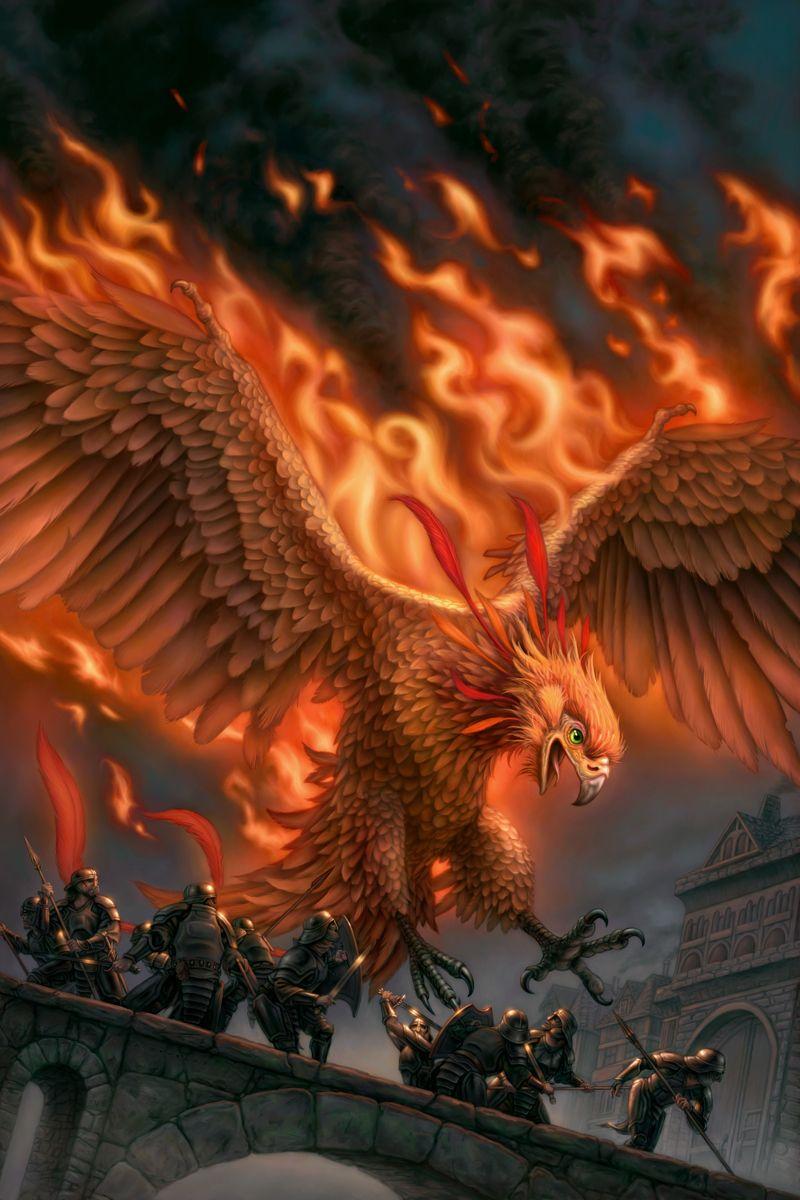 dragons and phoenix rising from ashes wallpapers on dragons and phoenix rising from ashes wallpapers