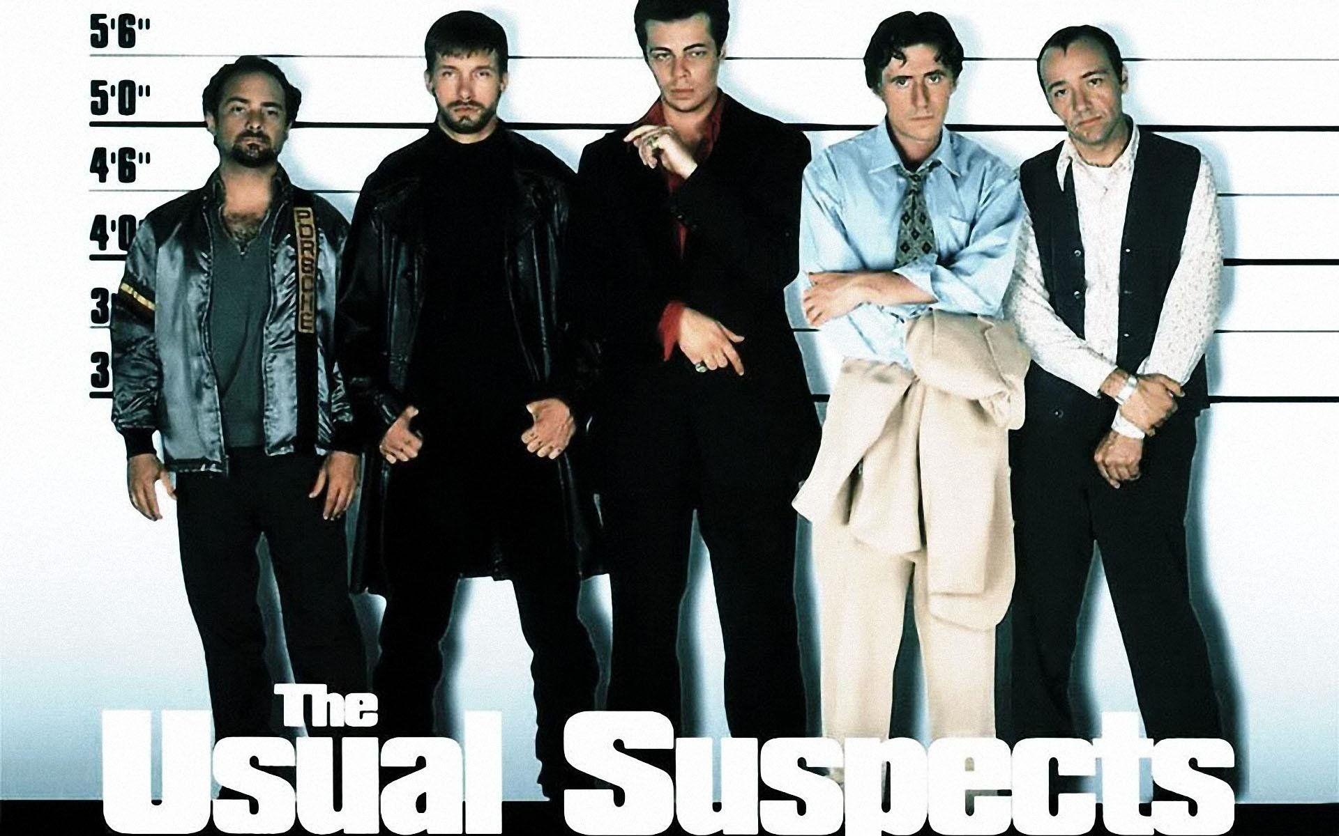 THE USUAL SUSPECTS Crime Drama Thriller Mystery Usual Suspects