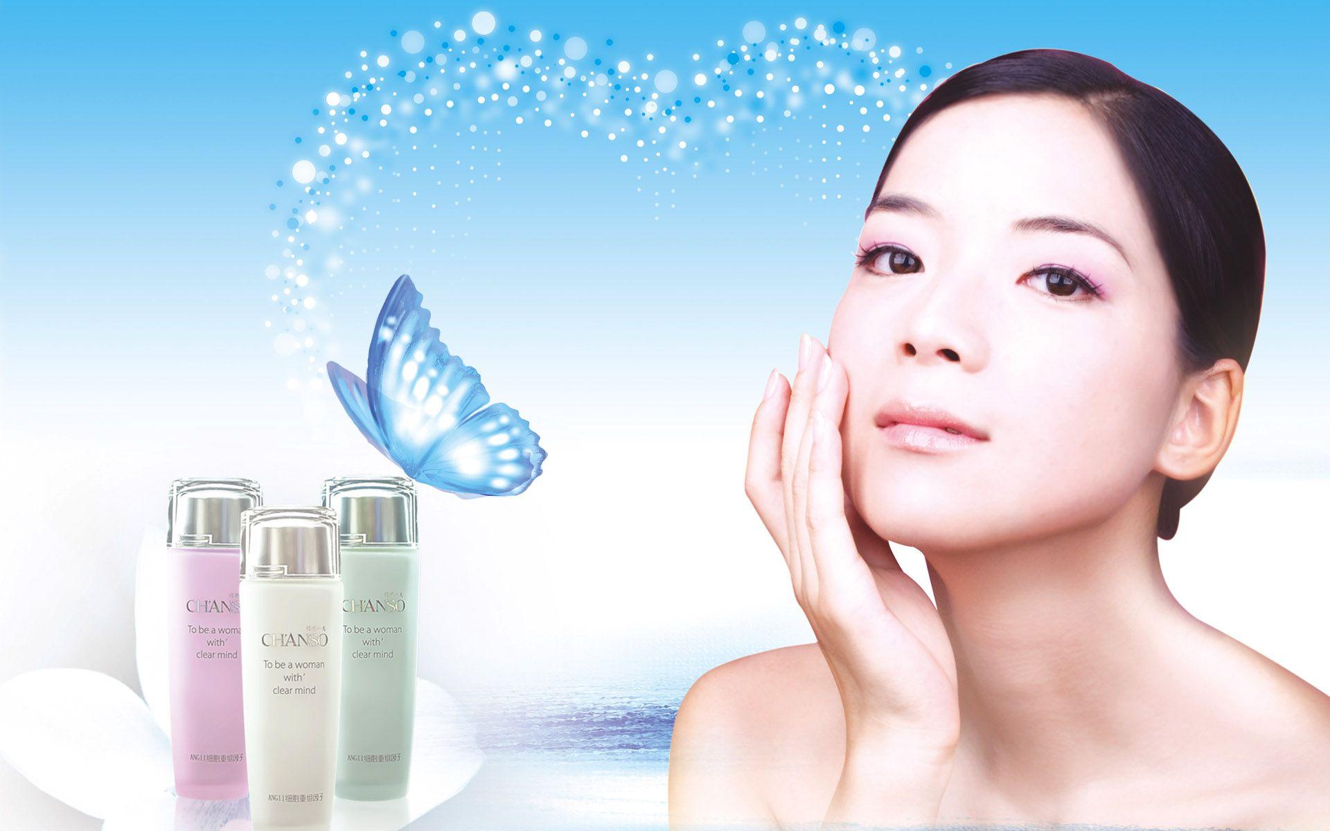 Cosmetic Advertising Wallpaper 10629