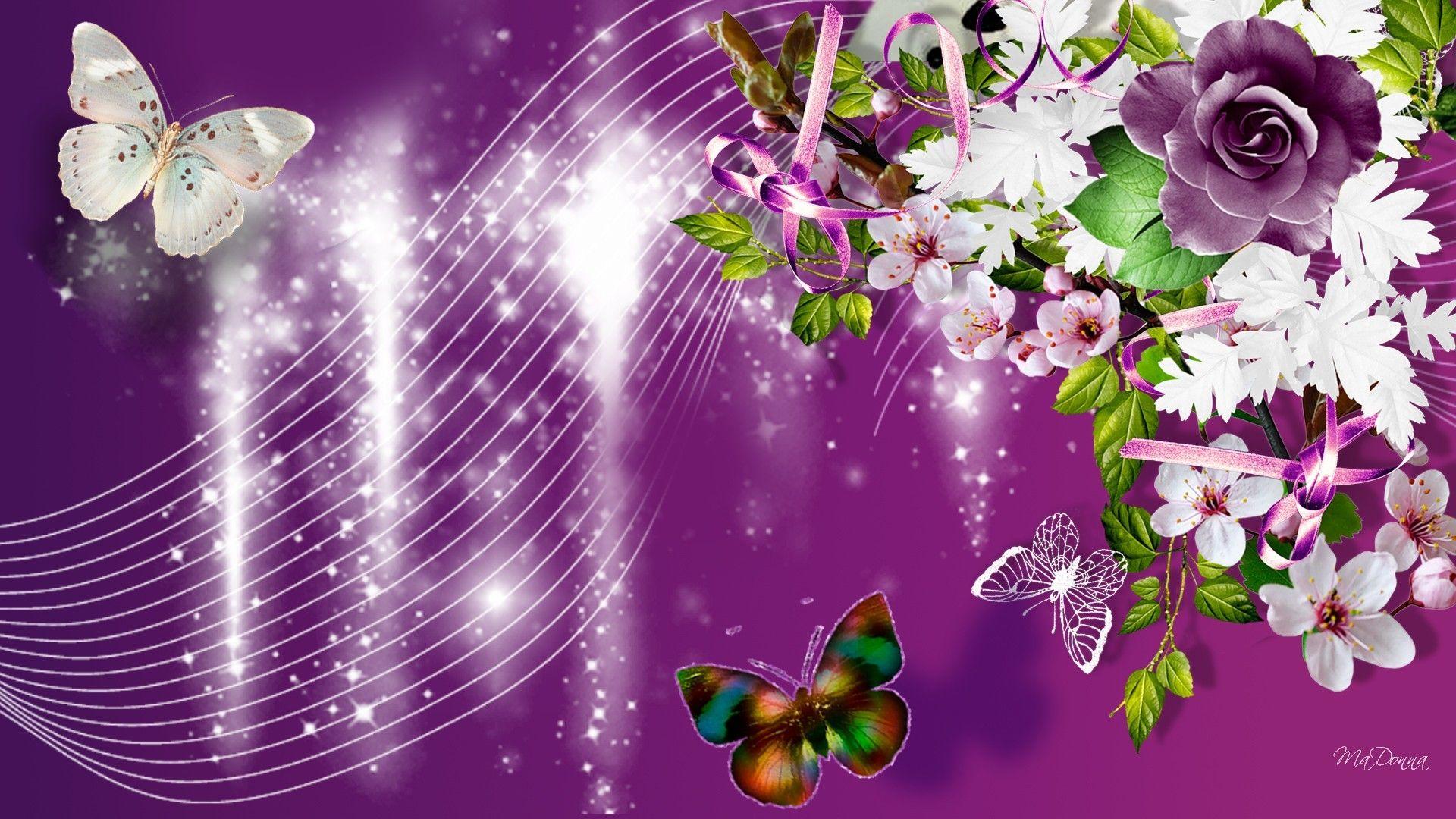 Perfume Tag wallpaper: Balloon Purple Haze Lavenders Colorful